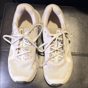 On Running Cloudrunner Cream Sneakers